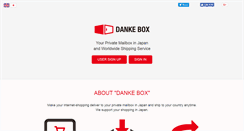 Desktop Screenshot of dankebox.com